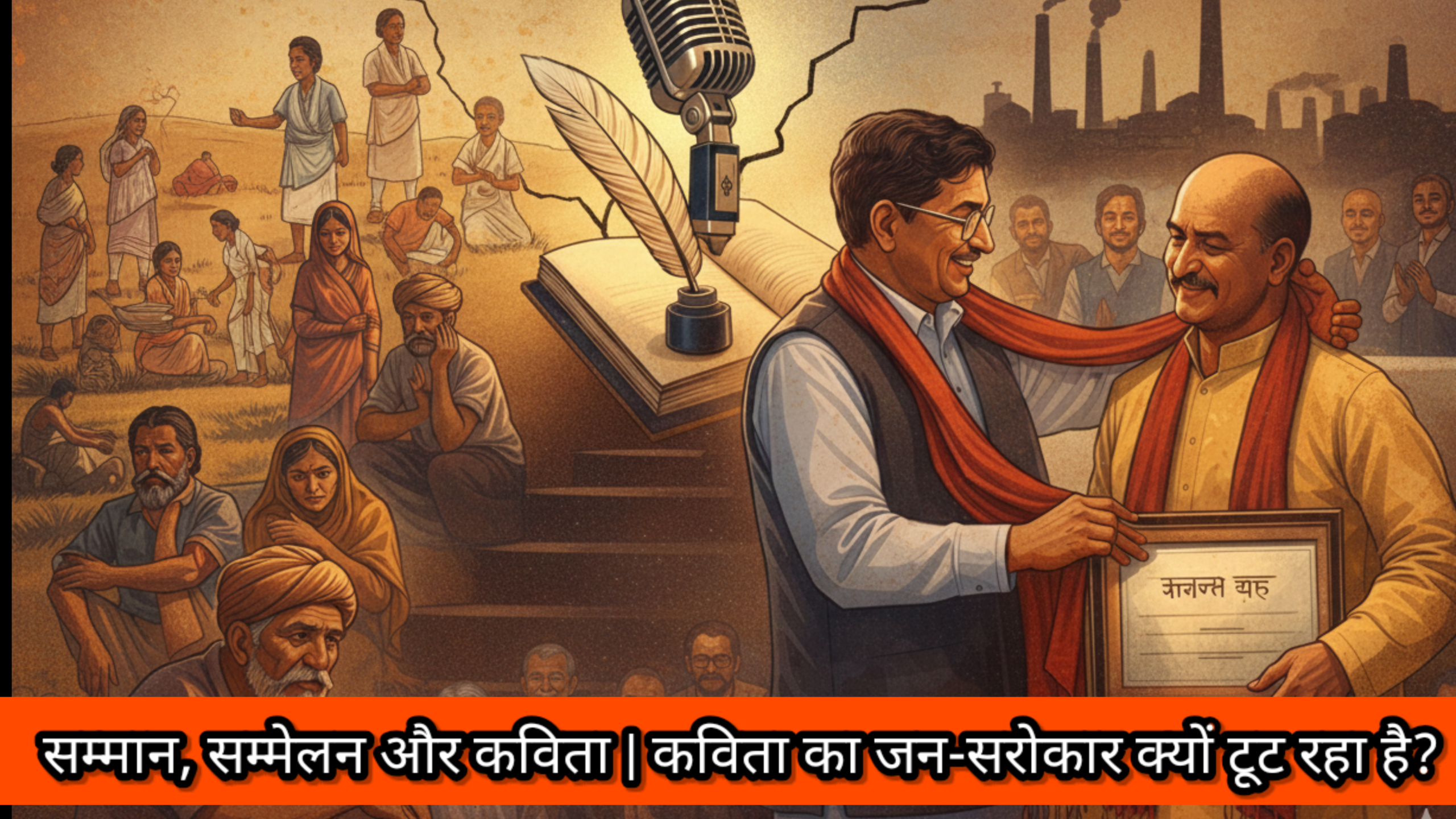 सम्मान, सम्मेलन और कविता | कविता का जन-सरोकार क्यों टूट रहा है?